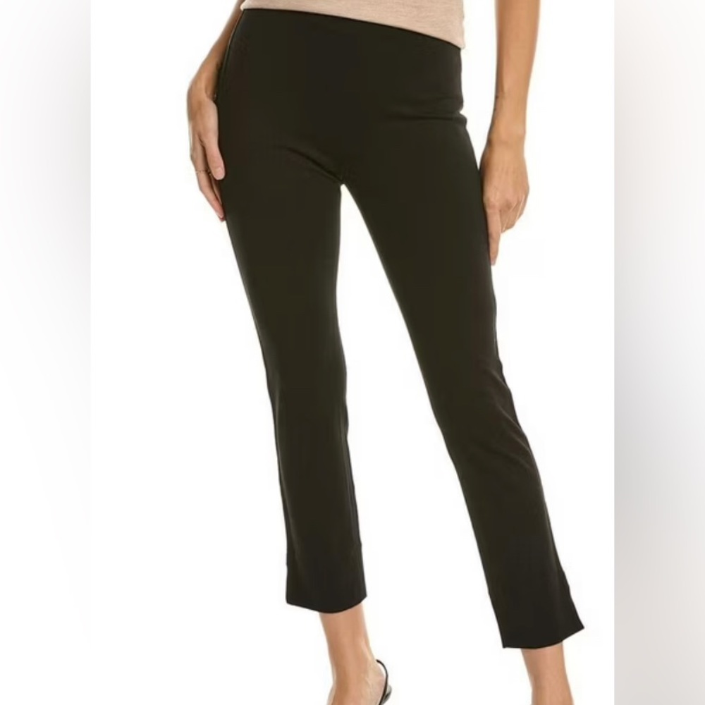 Vince slim fit pull on trousers . Black size large